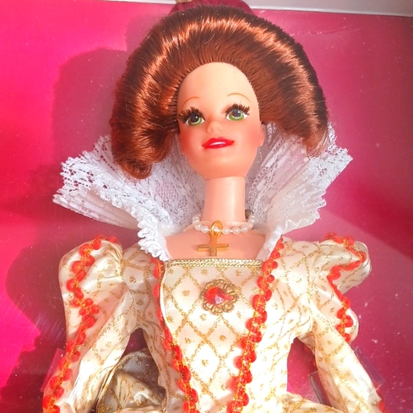 1994 Elizabethan Queen Barbie Doll The Great Eras Collection Special Mattel - Picture 3 of 13